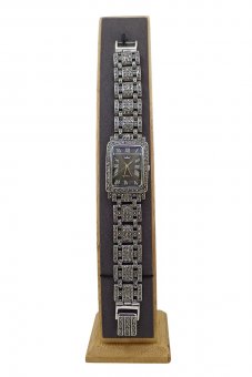 Ceas din argint cu pietre marcasite