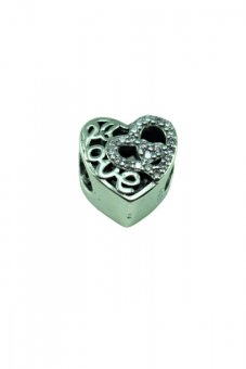Pandantiv tip charm din argint cu pietre naturale zirconiu