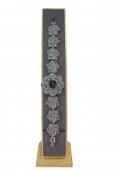 Ceas din argint cu pietre de marcasite