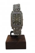 Ceas din argint cu pietre marcasite