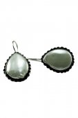 Cercei din argint cu pietre naturale perla
