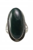 Inel din argint cu piatra green jasp