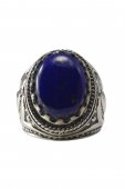 Inel din argint cu piatra lapis lazuli