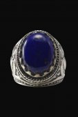 Inel din argint cu piatra lapis lazuli