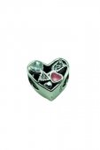 Pandantiv tip charm din argint cu pietre naturale zirconiu 
