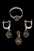 Set cu pietre zultanit si marcasite